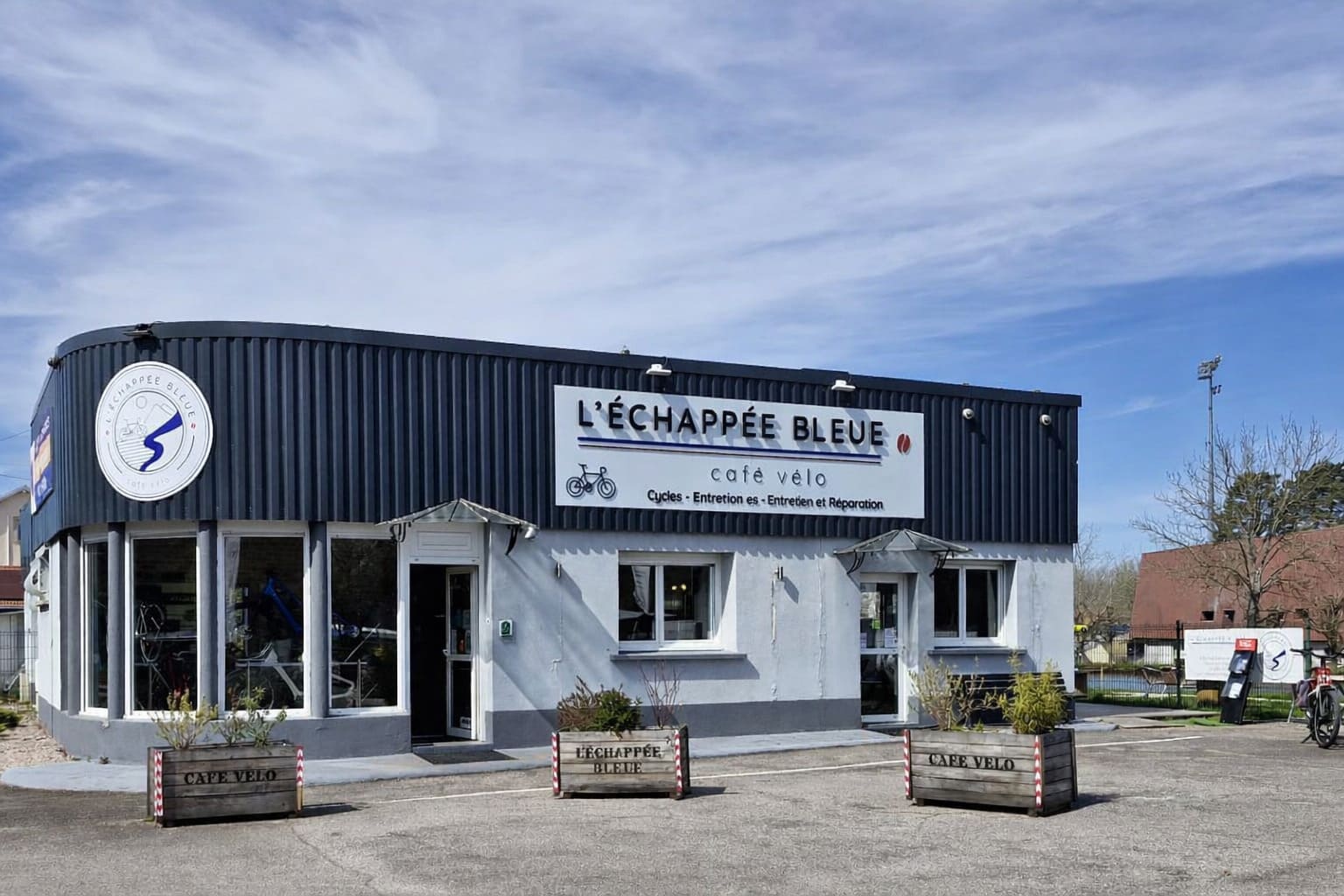 L'Échappée Bleu, café-vélo à Thaon-les-Vosges